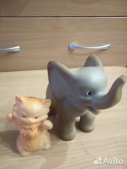 Резиновые игрушки СССР