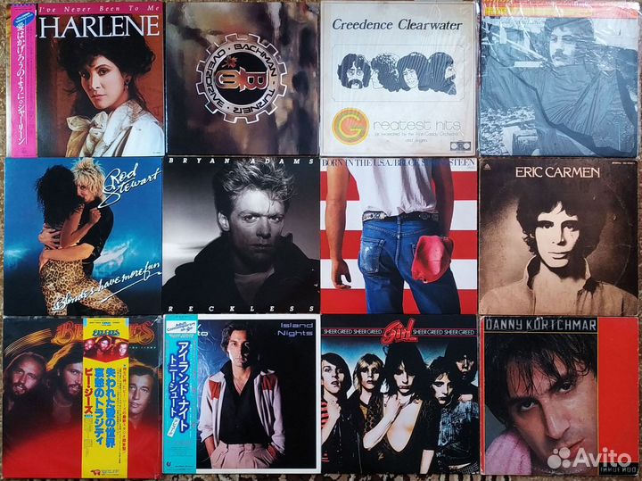 Винил фирменный rock soft pop rock