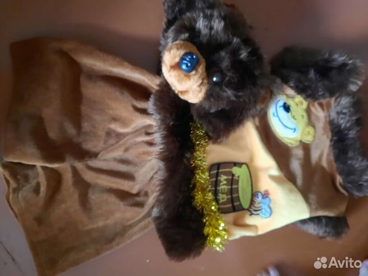 Карнавальный костюм мишки. На 3-4 года