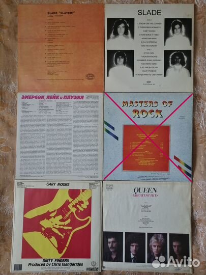 Виниловая пластинка/Rock Запад/dire sтrаiтs/queen