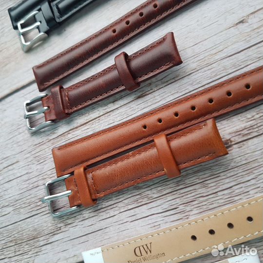 Ремешки для часов Daniel Wellington кожаные 14мм