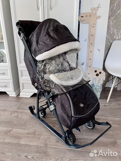 Санки коляска ника