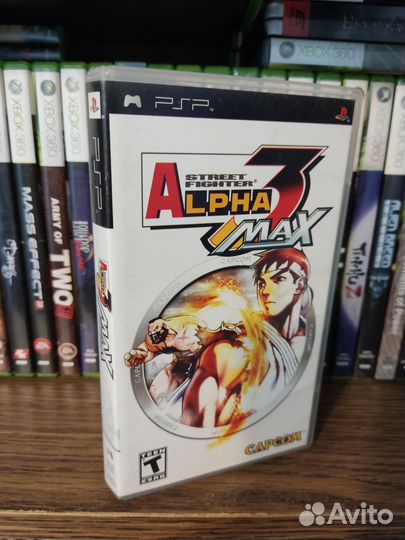 Street Fighter 3 Alpha Max psp