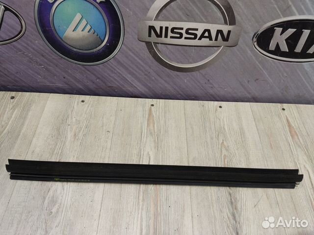 Бархотка зад молдинг уплотнитель стекла двери Niss