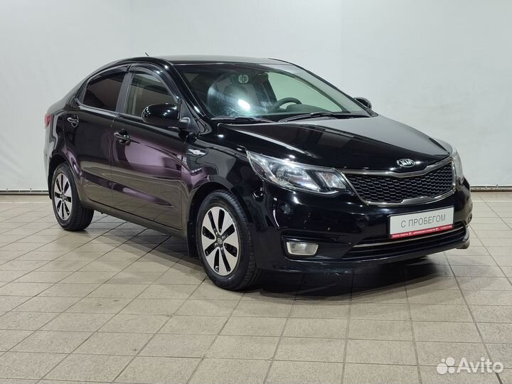 Kia Rio 1.6 МТ, 2016, 121 433 км