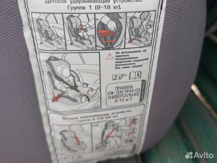 Детское автокресло от 9 до 36 кг