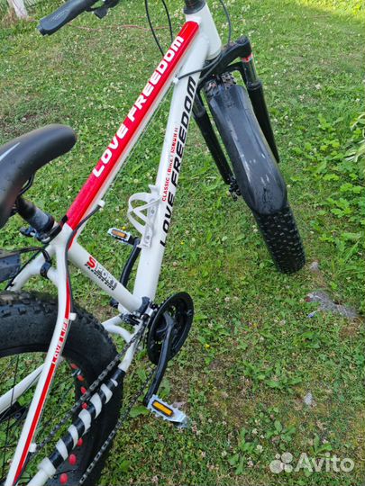 Велосипед горный взрослый фэтбайк 26