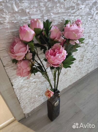 Цветы искусственные пионы