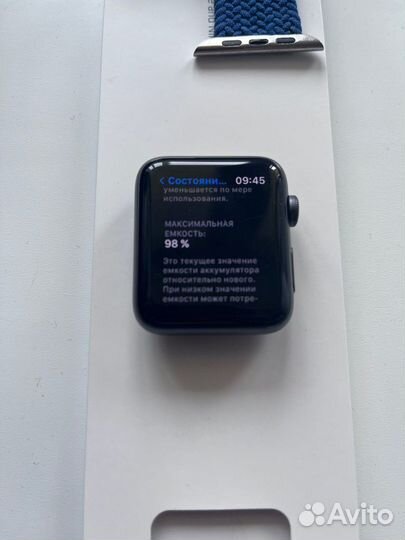 Часы apple watch 3 42mm nike