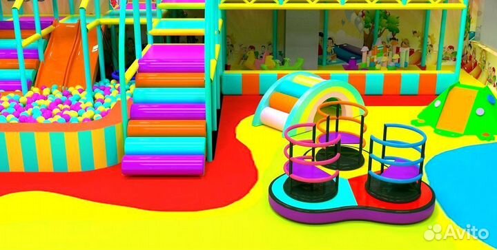 Детские карусели, аттракционы