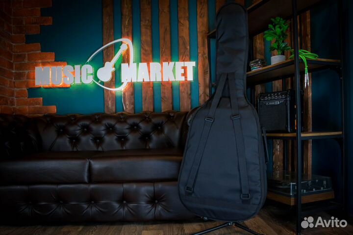 Чехол для акустической гитары утепленный