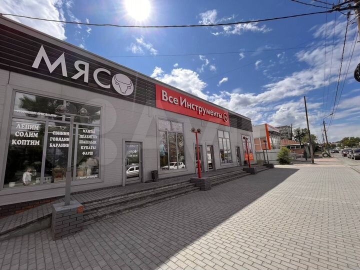 Торговая площадь на первой линии, свой вход, 80 м²