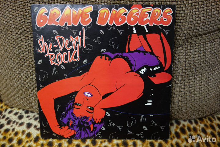 Редкость Grave Diggers - She-Devil Rock
