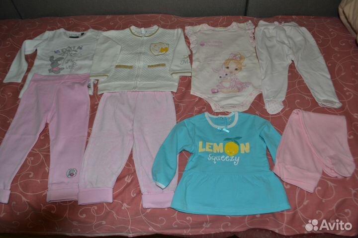 Новая одежда пакетом д/д 74-86р-р