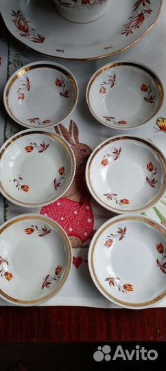 Набор для чаепития.ссср Рига