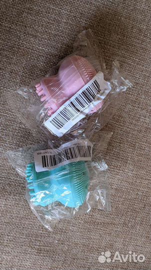 Губка для умывания осминожка