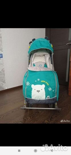 Санки коляска nika kids