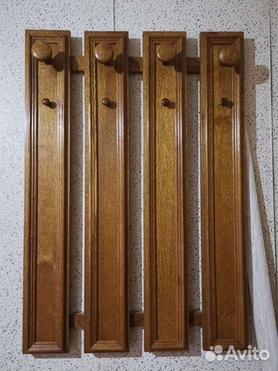 Вешалка в прихожую. Дуб