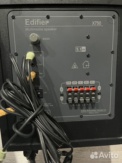 Колонки Еdifer и сабвуфер