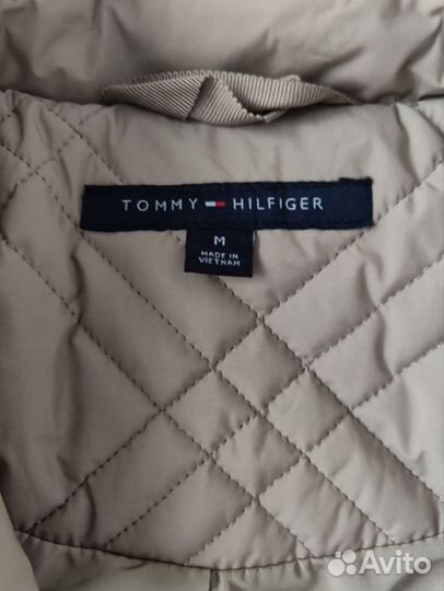 Tommy hilfiger куртка пальто стеганное