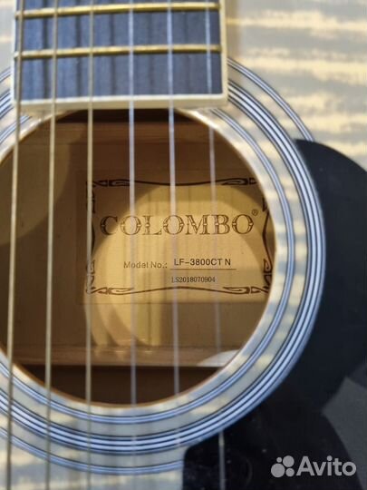 Гитара акустическая Colombo lf-3800ct n