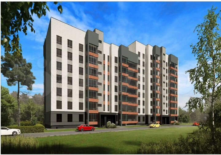 1-к. квартира, 47 м², 8/9 эт.