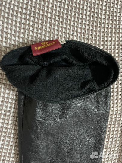 Перчатки кожаные женские