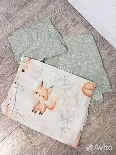 Постельное, одеяла и конверт для малышей