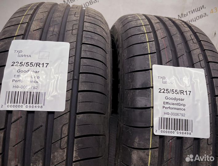 Goodyear EfficientGrip Performance 225/55 R17 94Y
