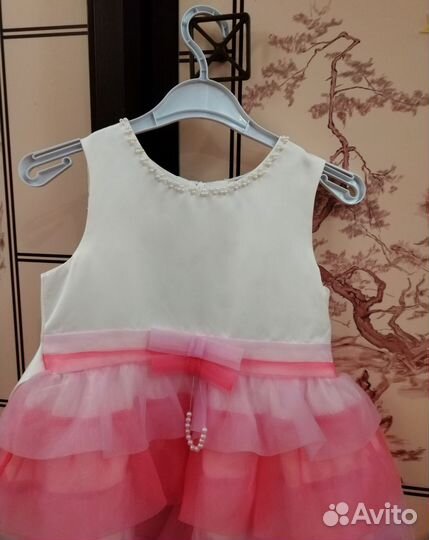 Нарядное платье для девочки 110 116