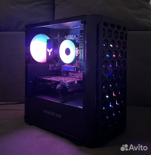 Игровой системный блок ryzen 5 5500 16gb