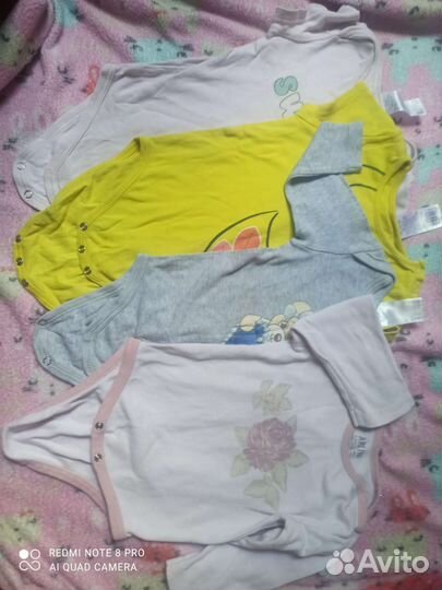 Пакет вещей на девочку 74-86