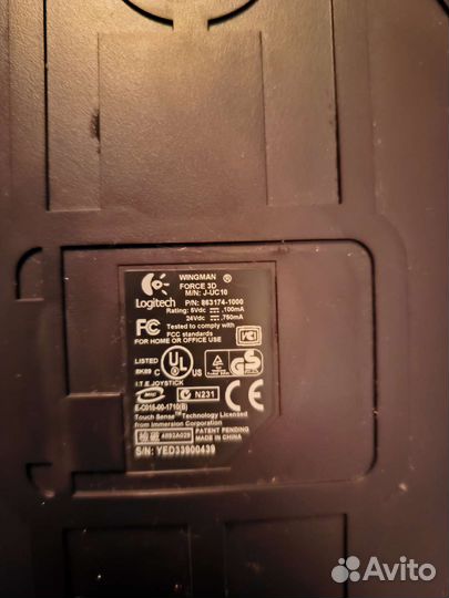 Джойстик Logitech Wingman Force 3D