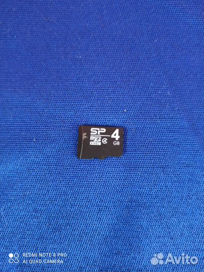 Карта памяти MicroSD 4GB (М32)