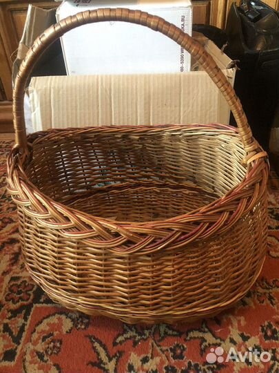 Корзины плетеные из лозы