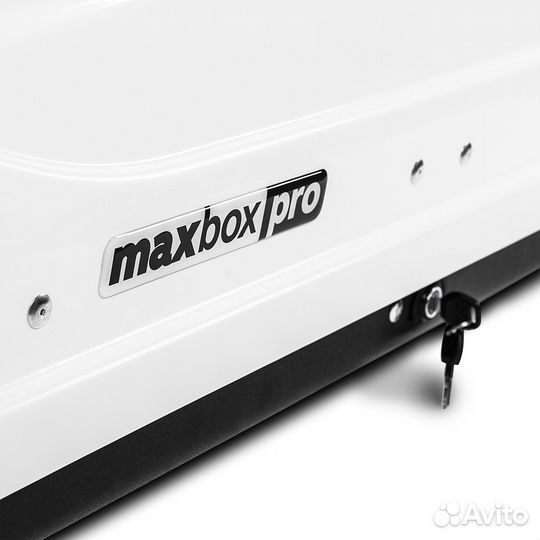 Автобокс MaxBox PRO 430 (малый) белый глянцевый дв