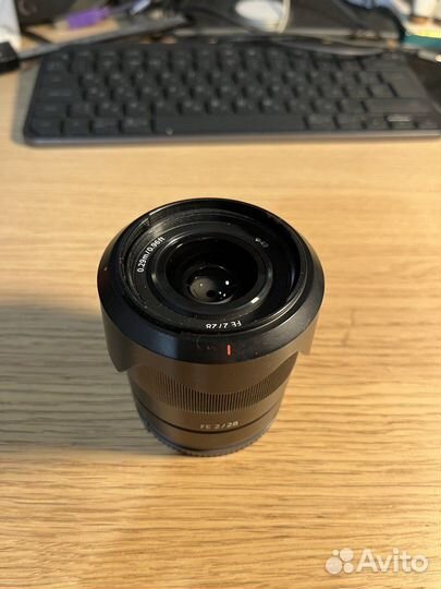 Объектив Sony FE 28mm f/2 SEL28F20