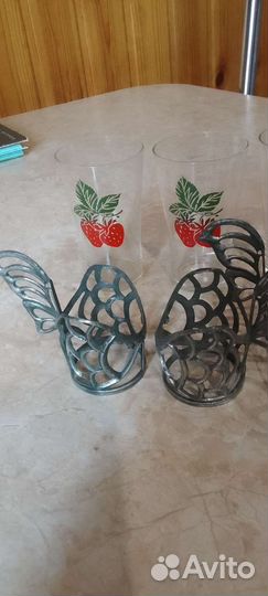 Подстаканники для стопок рыбки СССР