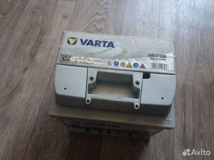 Аккумулятор varta c6