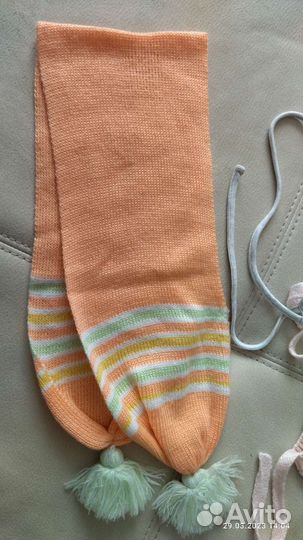 Шапки, шарф (пакетом) д/девочки (44/46)