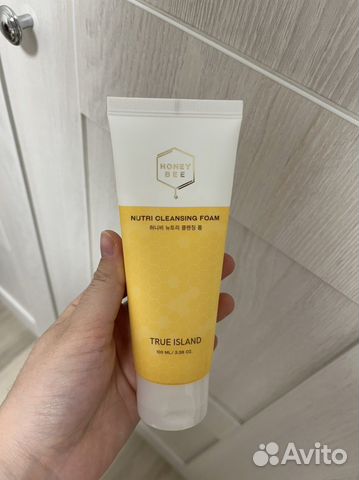 Очищающая пенка с экстрактом маточного молочка