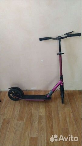 Самокат взрослый с большими колесами