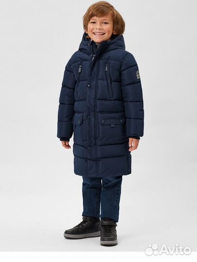 Удлиненная куртка для мальчика 116