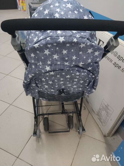 Детские санки коляска с колесами