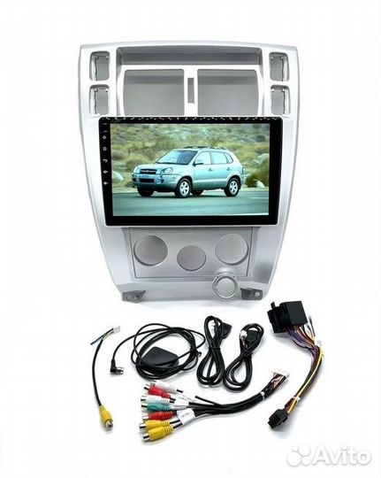 Штатная магнитола Hyundai Tucson 1 2004-2009