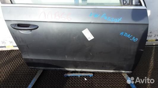 Дверь передняя правая volkswagen passat B7 (ADN30E