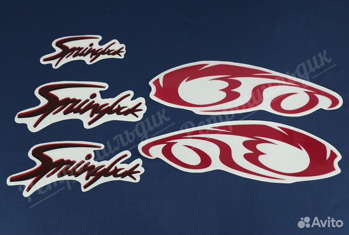 Наклейки и деколи для мотоциклов