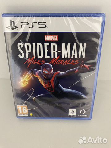 PS5 Spider man Miles Morales (новый в упаковке)