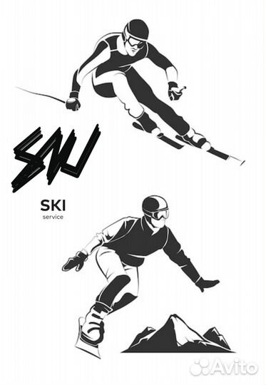 Ремонт и обслуживание горных лыж/сноубордов