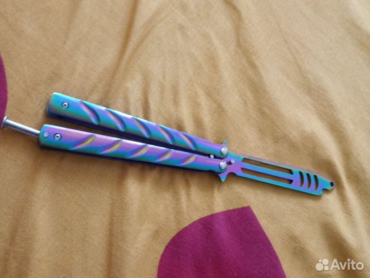 Тренировочный нож бабочка